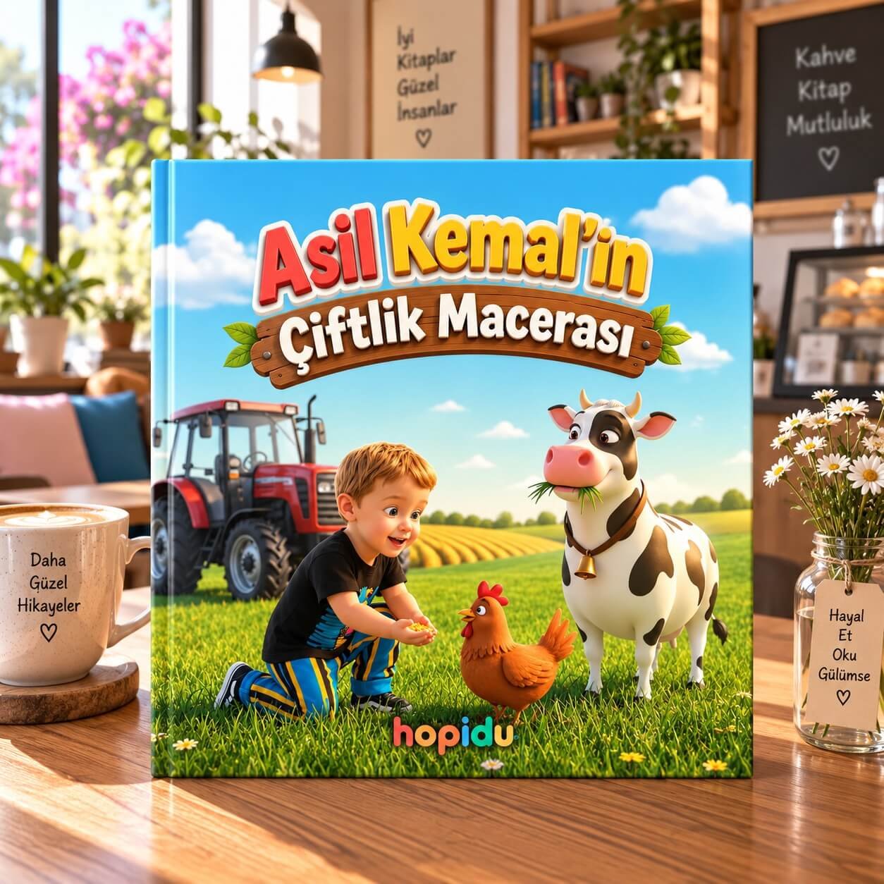 Kişiye özel çocuk hikaye kitabı örneği 1